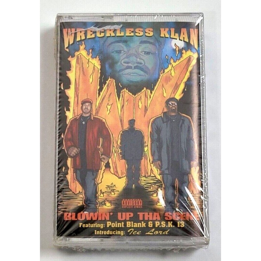 WRECKLESS KLAN‎ - BLOWIN' UP THA SCENE (1996) - HIP HOP CASSETTE - SEALED! OOP